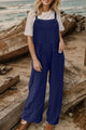 Desiree Full Size Wide Leg Front Pocket Jumpsuits