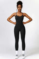 Sonya Open Back Spaghetti Strap Sports Jumpsuits