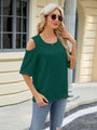 Teresa Cold Shoulder Half Sleeve Blouse