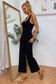 Amoura Sleeveless Straight Leg Jumpsuit - Vestir en Moda