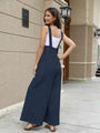 Jaqueline Square Neck Sleeveless Jumpsuits