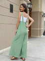 Jaqueline Square Neck Sleeveless Jumpsuits