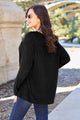 Valeria Ribbed Round Neck Long Sleeve Sweater