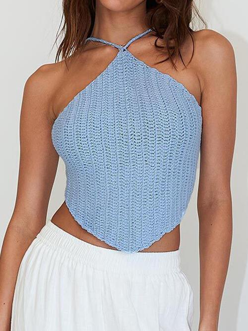 Amanda Tie Back Sleeveless Tank Top