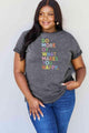 Sonia Simply Love Full Size Slogan Graphic T-Shirt - Vestir en Moda