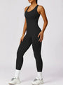 Fabiana Cutout Racerback Active Jumpsuits