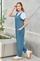 Yuddit Double Take Full Size Sleeveless Straight Jumpsuits