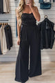 Wilmi Sequin Tube Wide Leg Jumpsuits