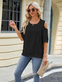 Teresa Cold Shoulder Half Sleeve Blouse