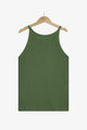 Eliana Openwork Grecian Neck Knit Tank Top