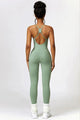 Sonya Open Back Spaghetti Strap Sports Jumpsuits