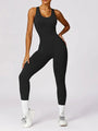 Fabiana Cutout Racerback Active Jumpsuits