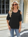 Teresa Cold Shoulder Half Sleeve Blouse