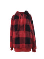 Elida Plaid Half Zip Drawstring Jacket - Vestir en Moda