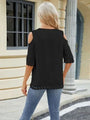 Teresa Cold Shoulder Half Sleeve Blouse