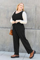 Yuddit Double Take Full Size Sleeveless Straight Jumpsuits