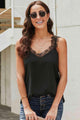 Ericka V-Neck Lace Tank Top
