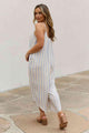 Leonela Full Size Multi Colored Striped Jumpsuits with