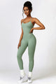 Sonya Open Back Spaghetti Strap Sports Jumpsuits