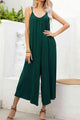 Carolina Spaghetti Strap Scoop Neck Jumpsuits