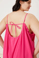 Rainieris Full Size Ruffle Trim Tie Back Cami Jumpsuits with