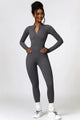 Debora Zip Long Sleeve Active Jumpsuits