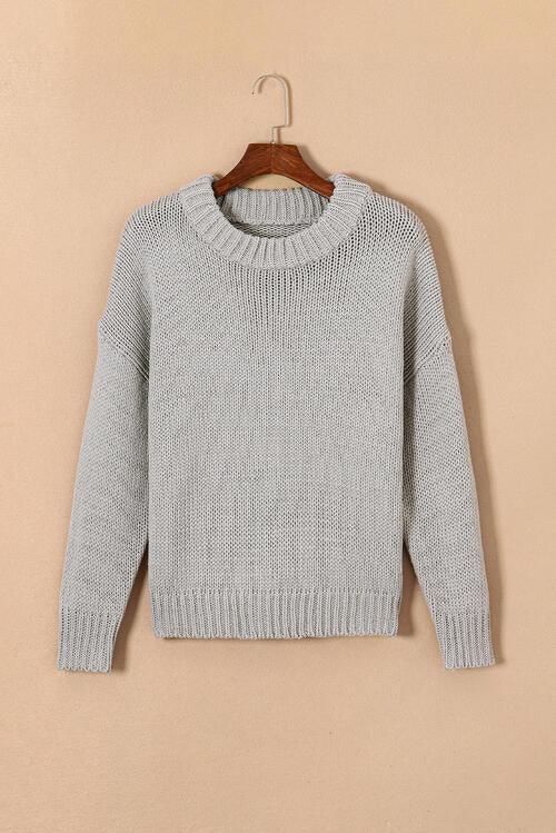Olivia Round Neck Long Sleeve Sweater