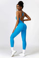 Sonya Open Back Spaghetti Strap Sports Jumpsuits