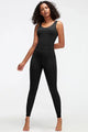 Cristal  Wide Strap Active Jumpsuits