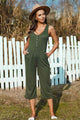 Jhobeida Scoop Neck Sleeveless Jumpsuits with Pockets