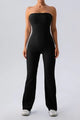 Veronica Sleeveless Straight Active Jumpsuits