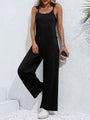 Desiree Tie-Shoulder Wide Leg Jumpsuits with Pockets