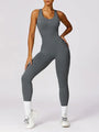 Fabiana Cutout Racerback Active Jumpsuits
