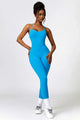 Sonya Open Back Spaghetti Strap Sports Jumpsuits