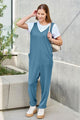 Yuddit Double Take Full Size Sleeveless Straight Jumpsuits