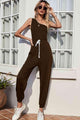 Debora One-Shoulder Sleeveless Jumpsuits