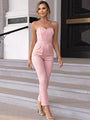 Galilea Sweetheart Neck Sleeveless Jumpsuit - Vestir en Moda