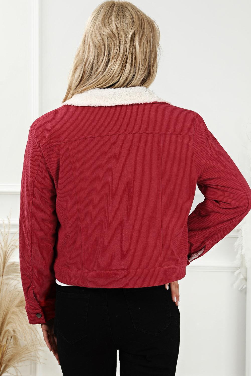 Ailani Snap Down Collared Pocketed Jacket - Vestir en Moda