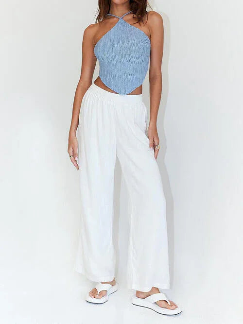 Amanda Tie Back Sleeveless Tank Top