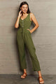 Katrina Tied Sleeveless Jumpsuits with