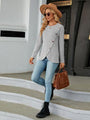 Tatiana Round Neck Long Sleeve Blouse