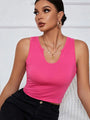 Fernanda Notched Neck Tank Top
