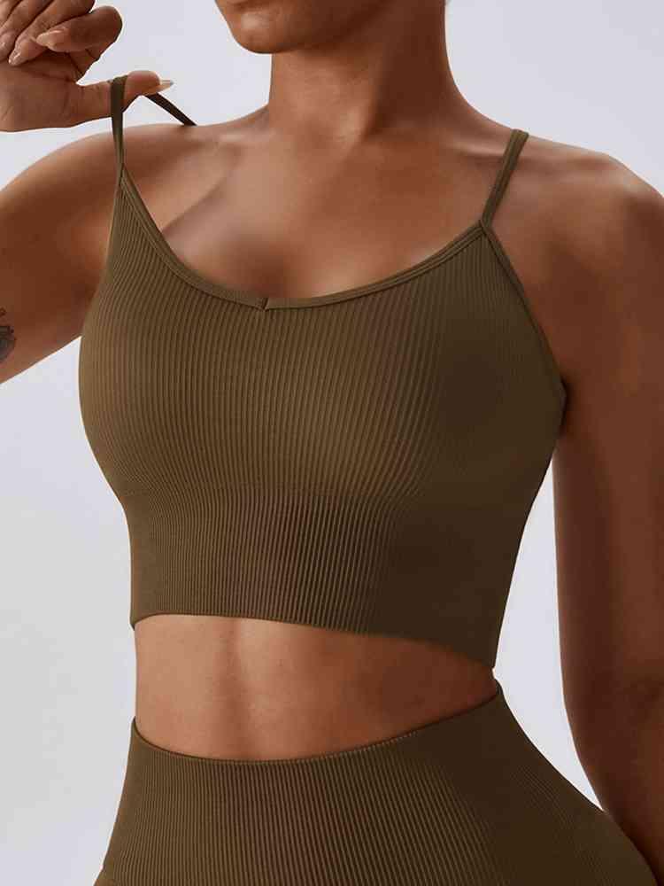 Gabriela Lace-Up Cropped Tank Top