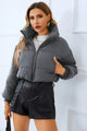 Carmen Zip-Up Winter Coat with Pockets - Vestir en Moda