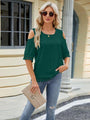 Teresa Cold Shoulder Half Sleeve Blouse