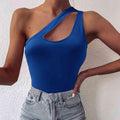 Camila One Shoulder Cutout Cami Tank Top