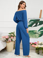 Kori Off Shoulder Straight Leg Jumpsuit - Vestir en Moda