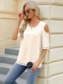 Teresa Cold Shoulder Half Sleeve Blouse