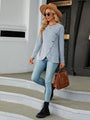 Tatiana Round Neck Long Sleeve Blouse