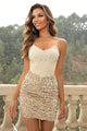 Dakota Sequin Spaghetti Strap Bodycon Elegant Dress - Vestir en Moda